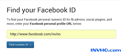 Find your ID Facebook