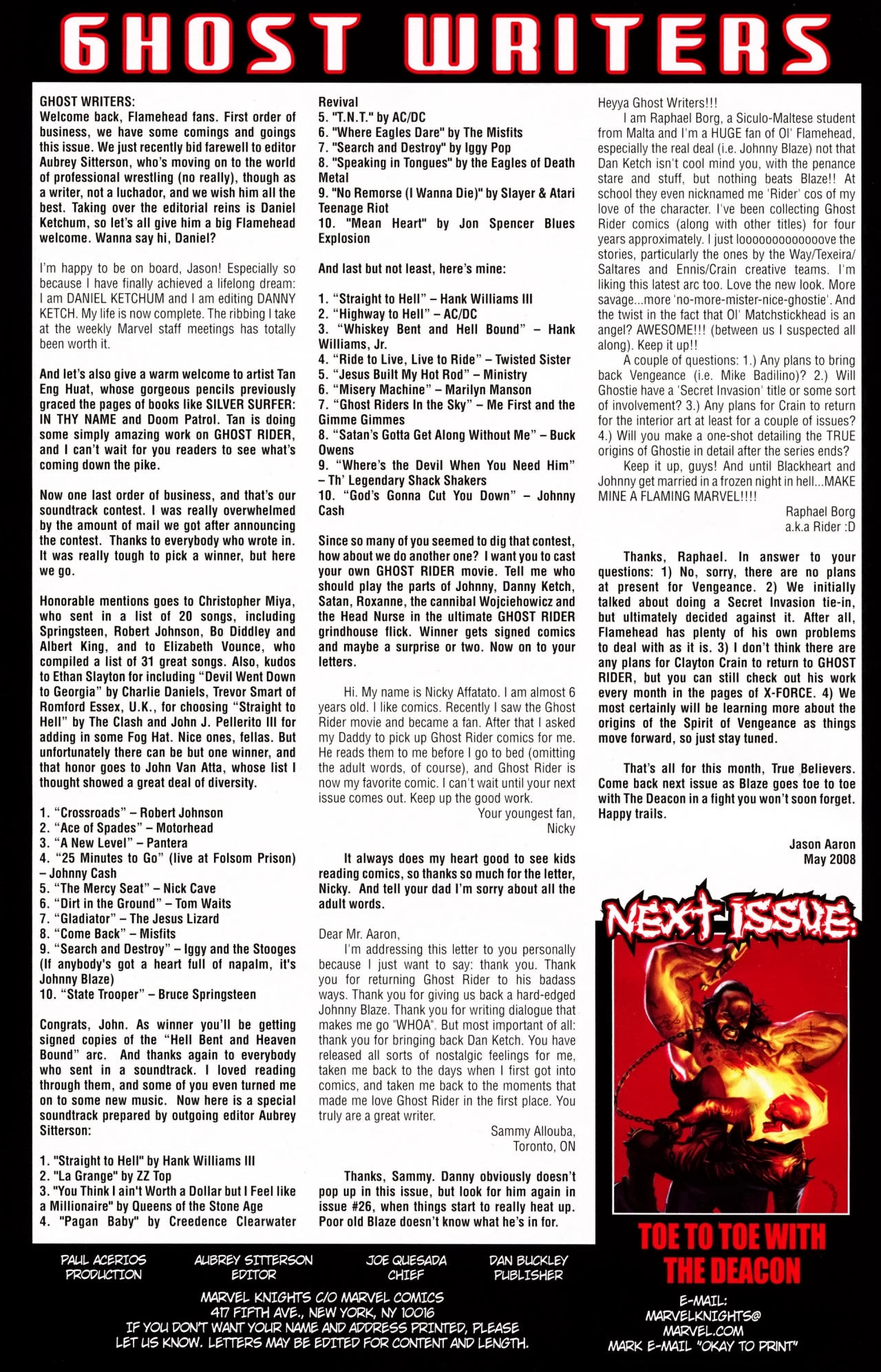 Read online Ghost Rider (2006) comic -  Issue #24 - 25