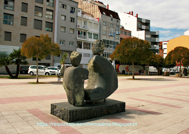 Escultura nos Passeios do O Grove Escultura nos Passeios do O Grove