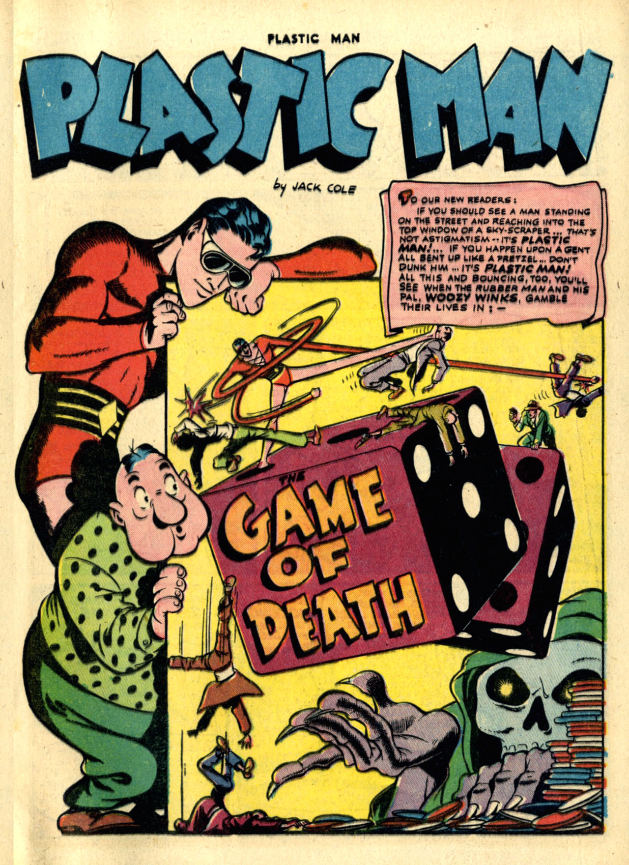 Read online Plastic Man (1943) comic -  Issue #1 - 3