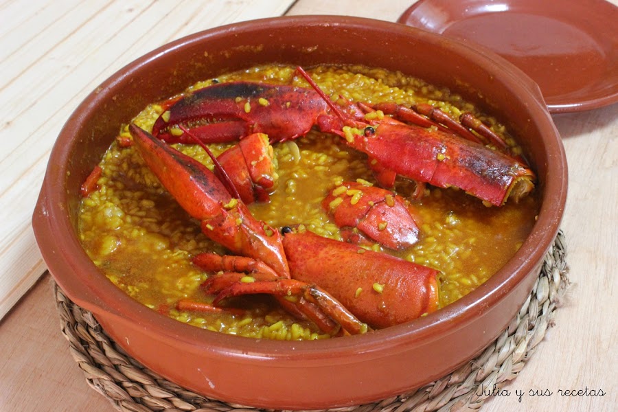 Arroz meloso con bogavante