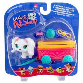 Littlest Pet Shop Portable Pets Maltese (#65) Pet