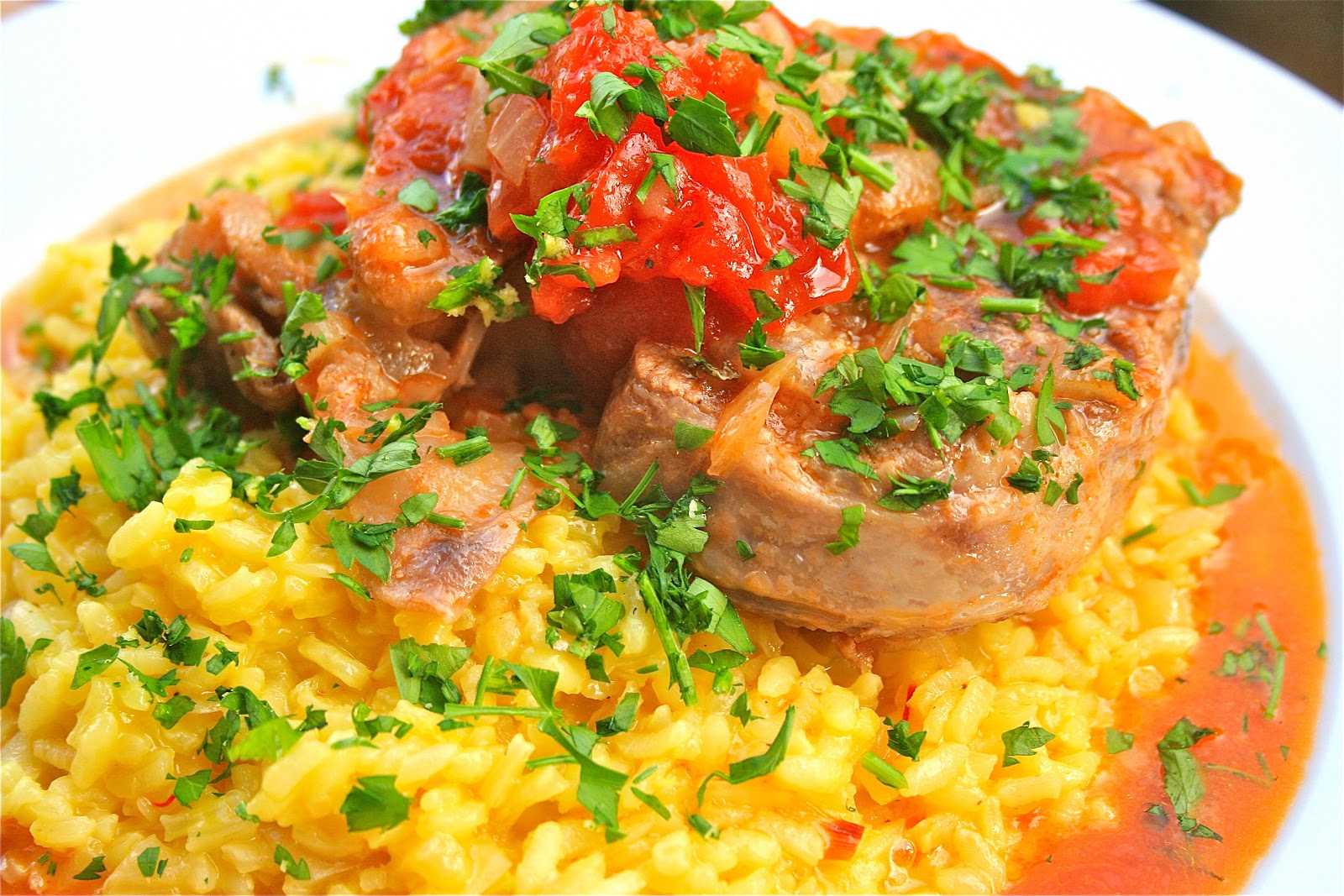 Johnny's Kitchen Osso Bucco with Risotto alla Milanese