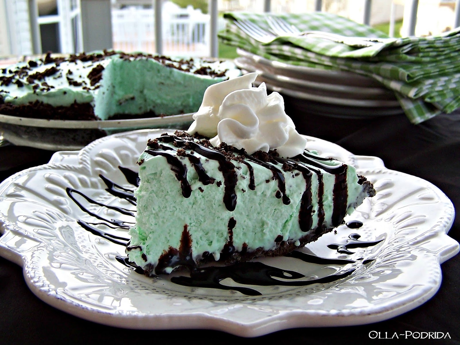 OllaPodrida After Dinner Mint Pie