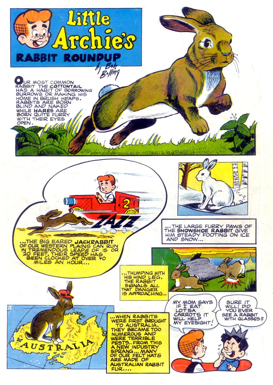 Read online Little Archie In Animal Land comic -  Issue #1 - 36