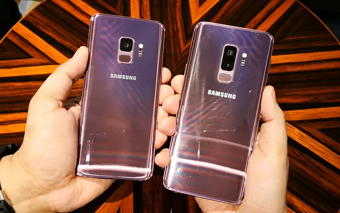 Samsung Galaxy S9 Versus S9 Price And Specs Comparison Side By Side Photos Techpinas