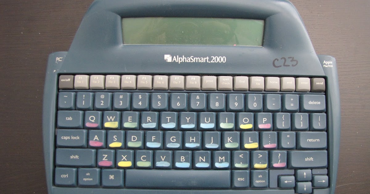 Kat Mellon: AlphaSmart 2000 Makeover
