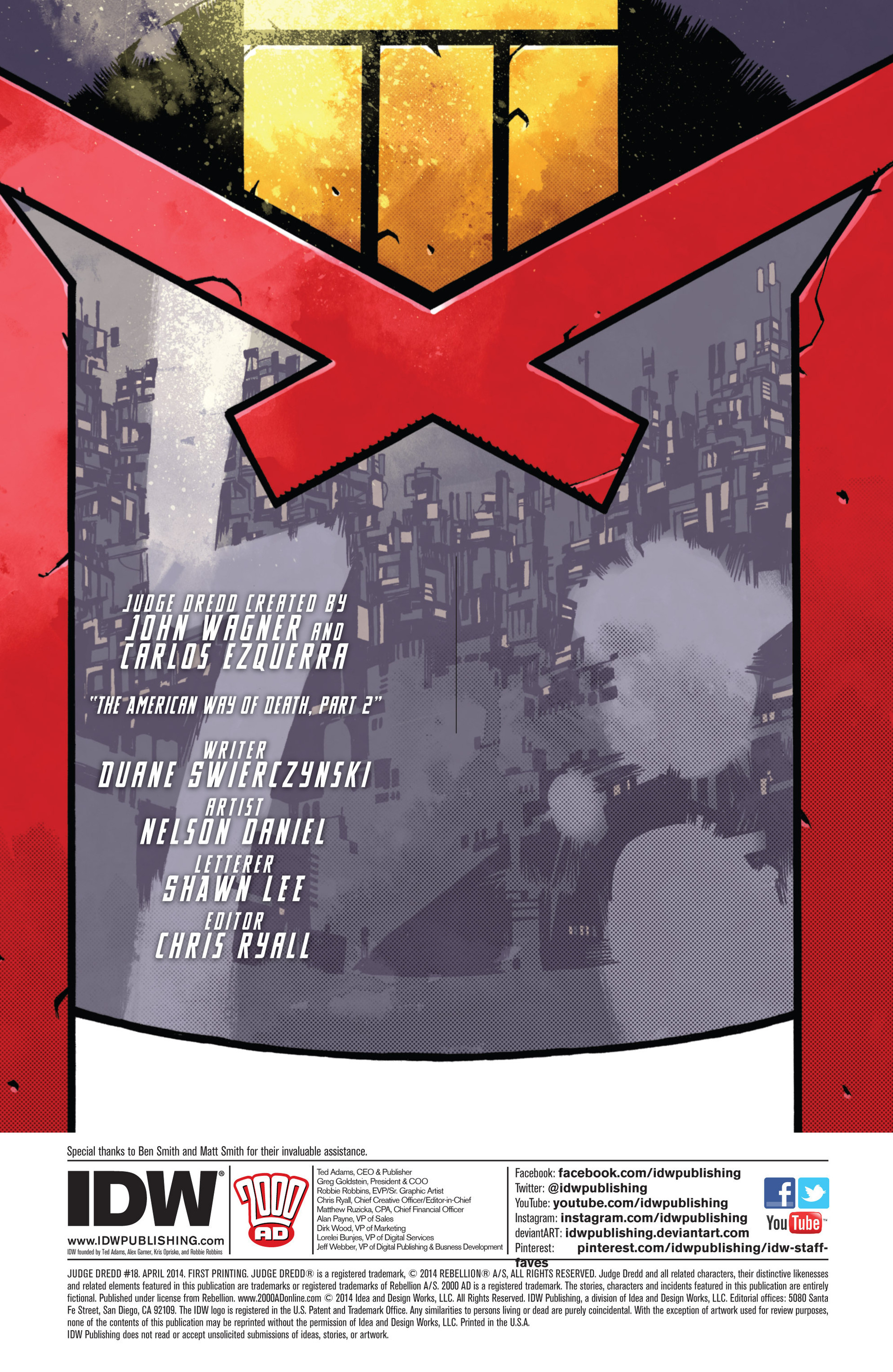 Read online Judge Dredd (2012) comic -  Issue #18 - 2