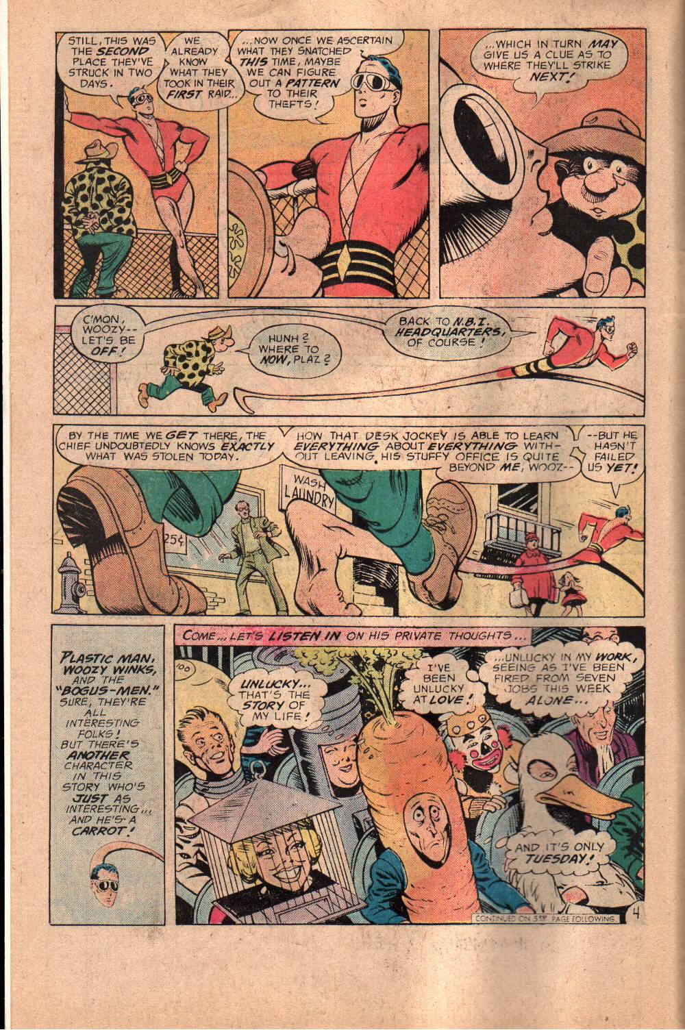 Read online Plastic Man (1976) comic -  Issue #12 - 6