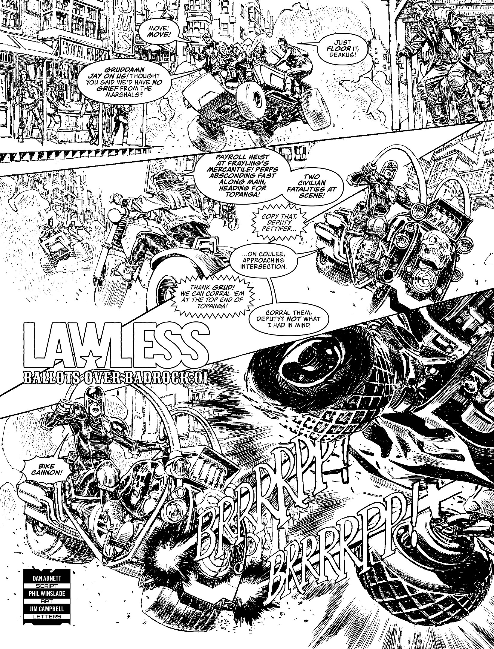Read online Judge Dredd Megazine (Vol. 5) comic -  Issue #439 - 45