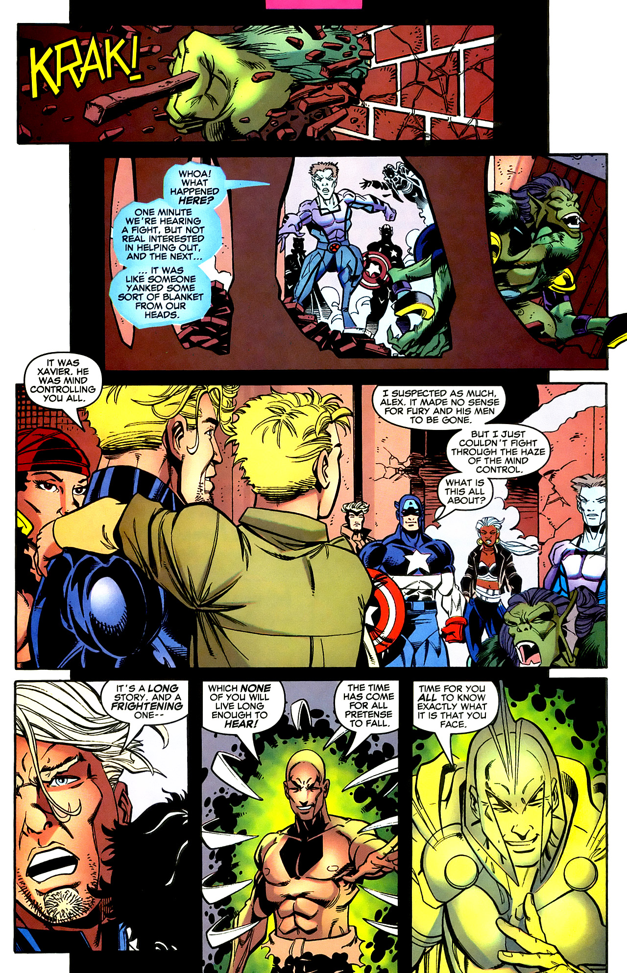 Read online Mutant X comic -  Issue #21 - 20