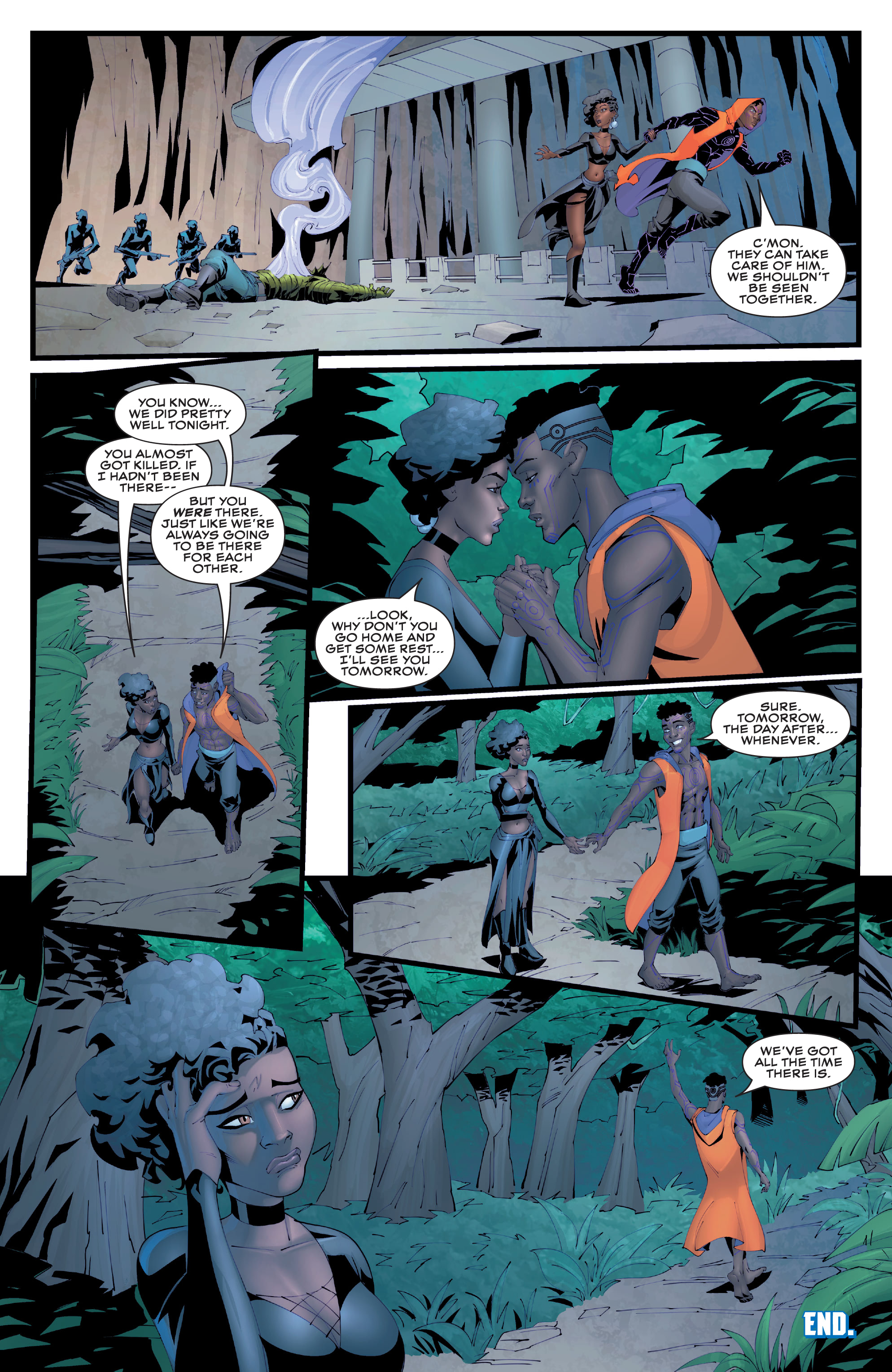 Read online Wakanda comic -  Issue #4 - 21