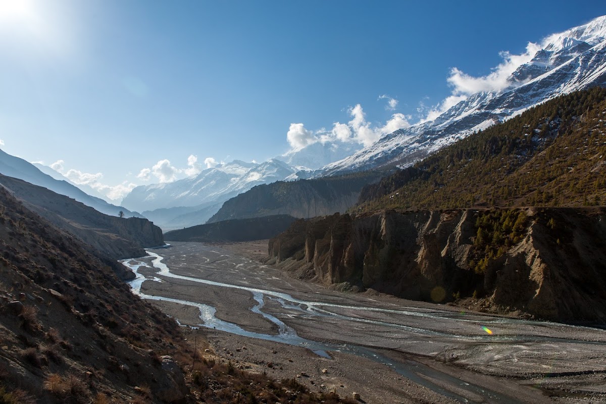 200км по красно-белым черточкам.. Around Annapurna. март-апрель 2017