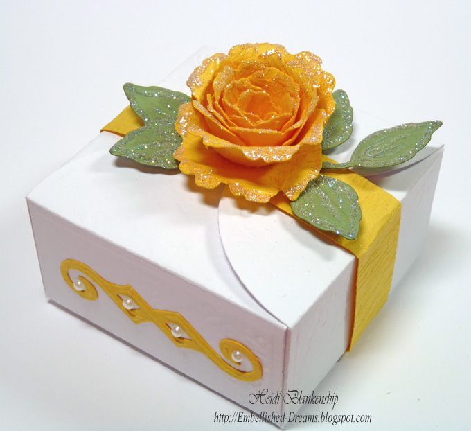 Embellished Dreams: Rose Box Wedding Favor