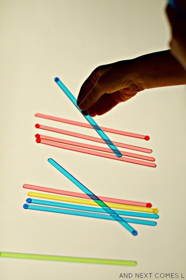 Tally Marks Math On The Light Table And Next Comes L Hyperlexia Resources