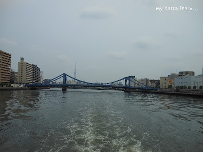 Enjoy the Sumida river cruise, Tokyo