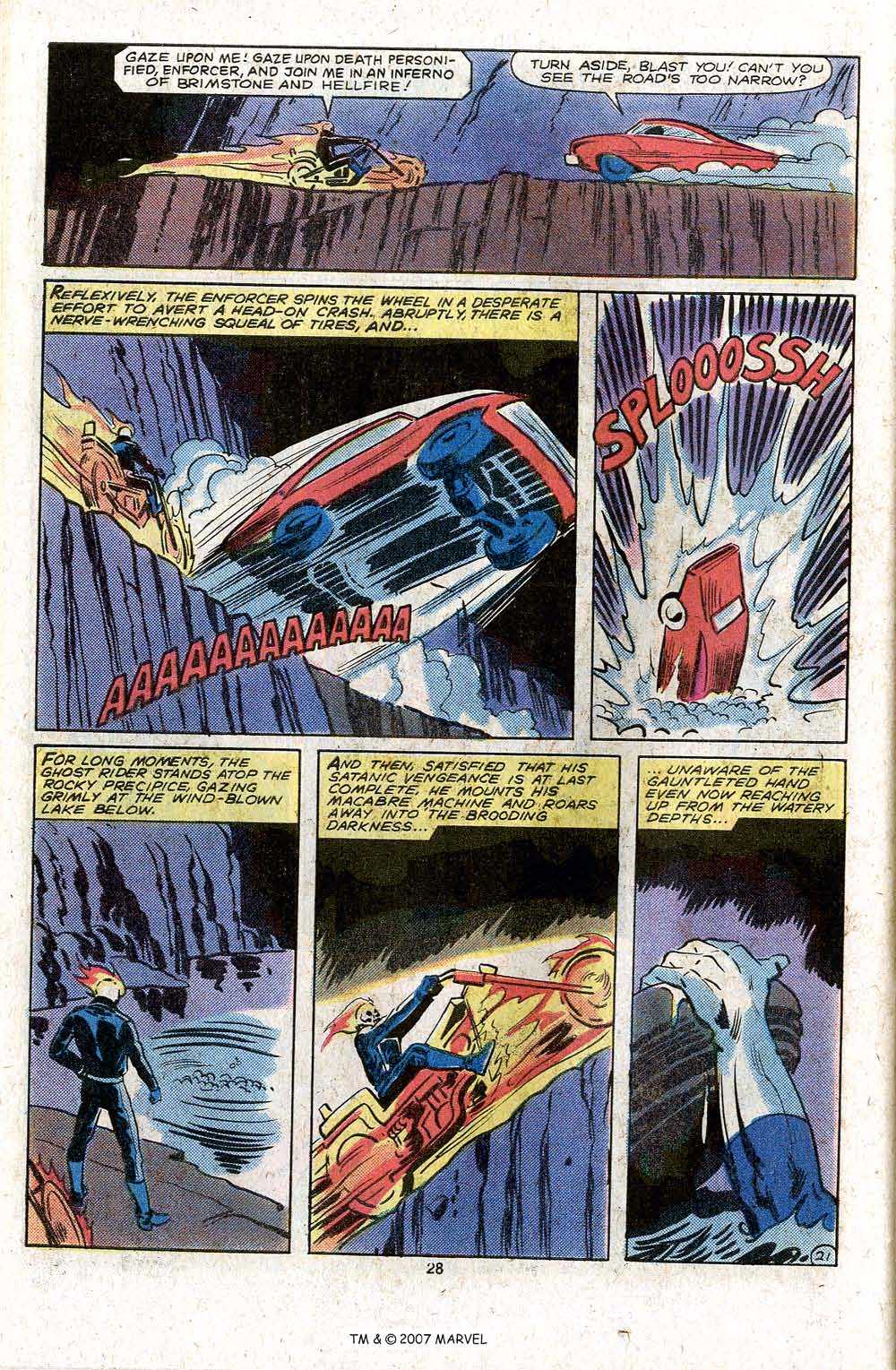 Read online Ghost Rider (1973) comic -  Issue #58 - 30
