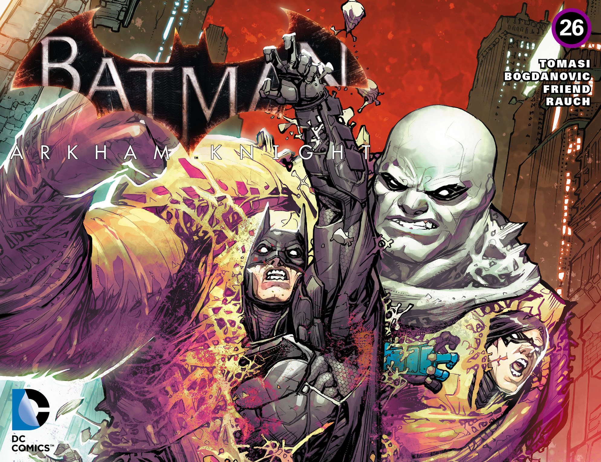 Read online Batman: Arkham Knight [I] comic -  Issue #26 - 1