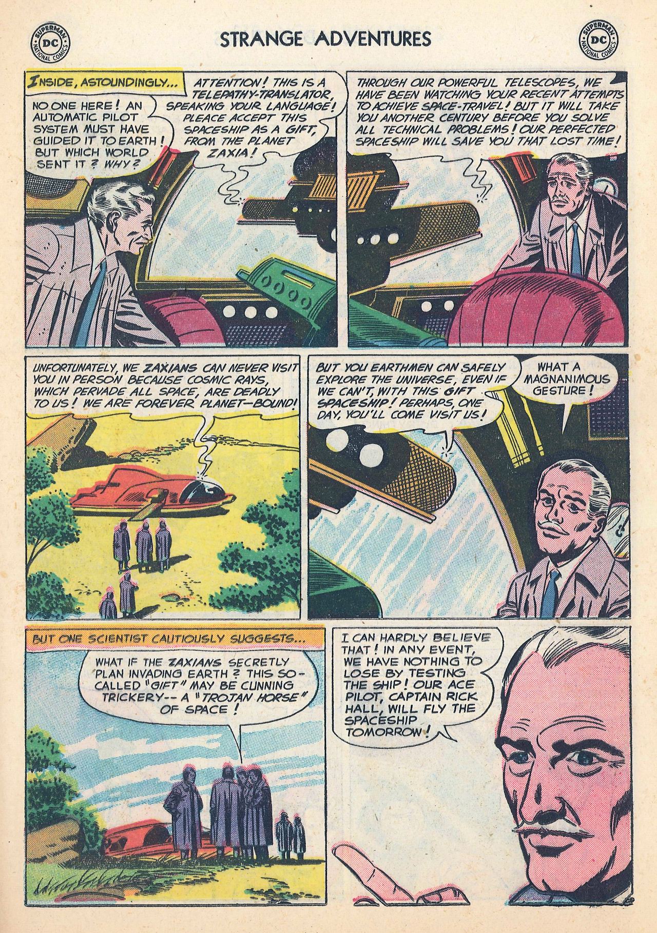 Read online Strange Adventures (1950) comic -  Issue #90 - 21