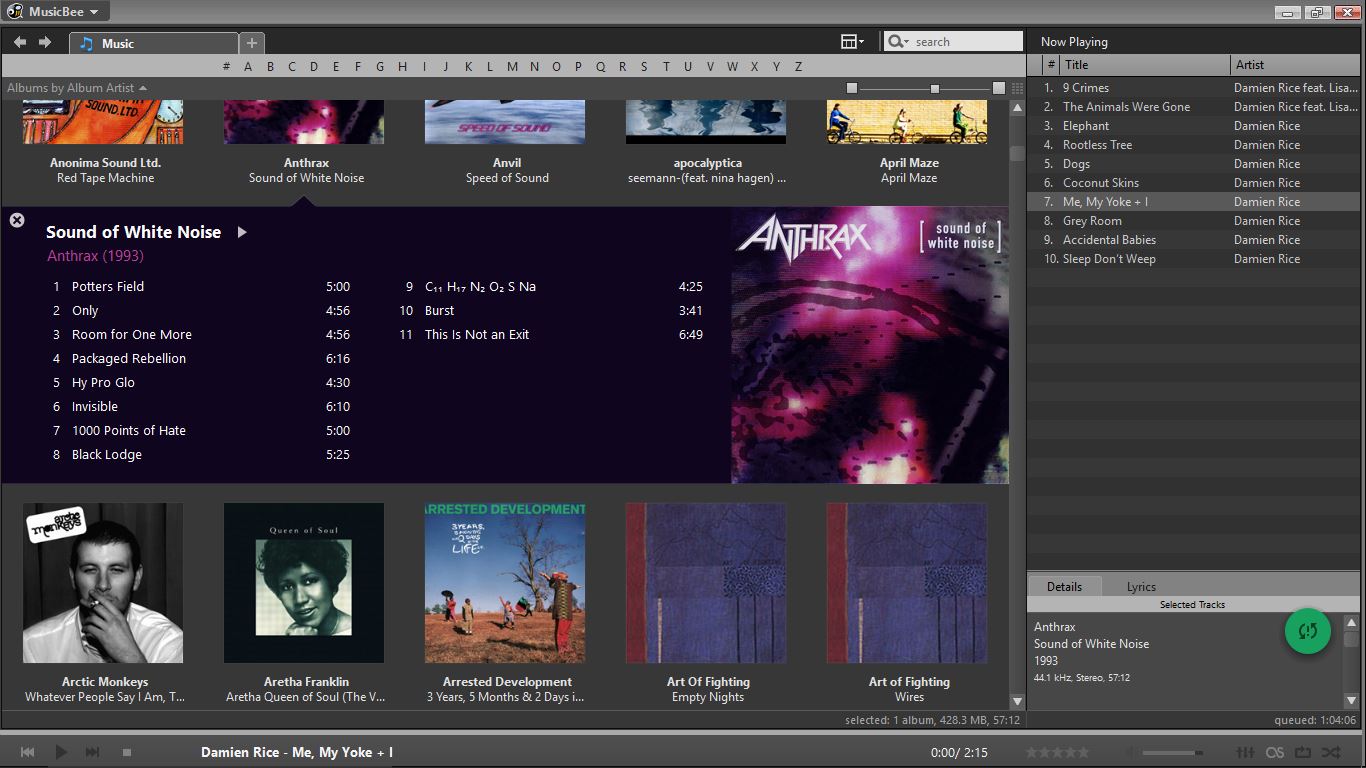 grizzlyaudio MusicBee Review 2015