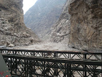 Khab bridge in Himachal ( kinnaur )