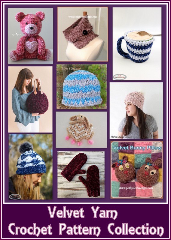 Posh Pooch Designs : Velvet Yarn Crochet Pattern Collection | Posh ...