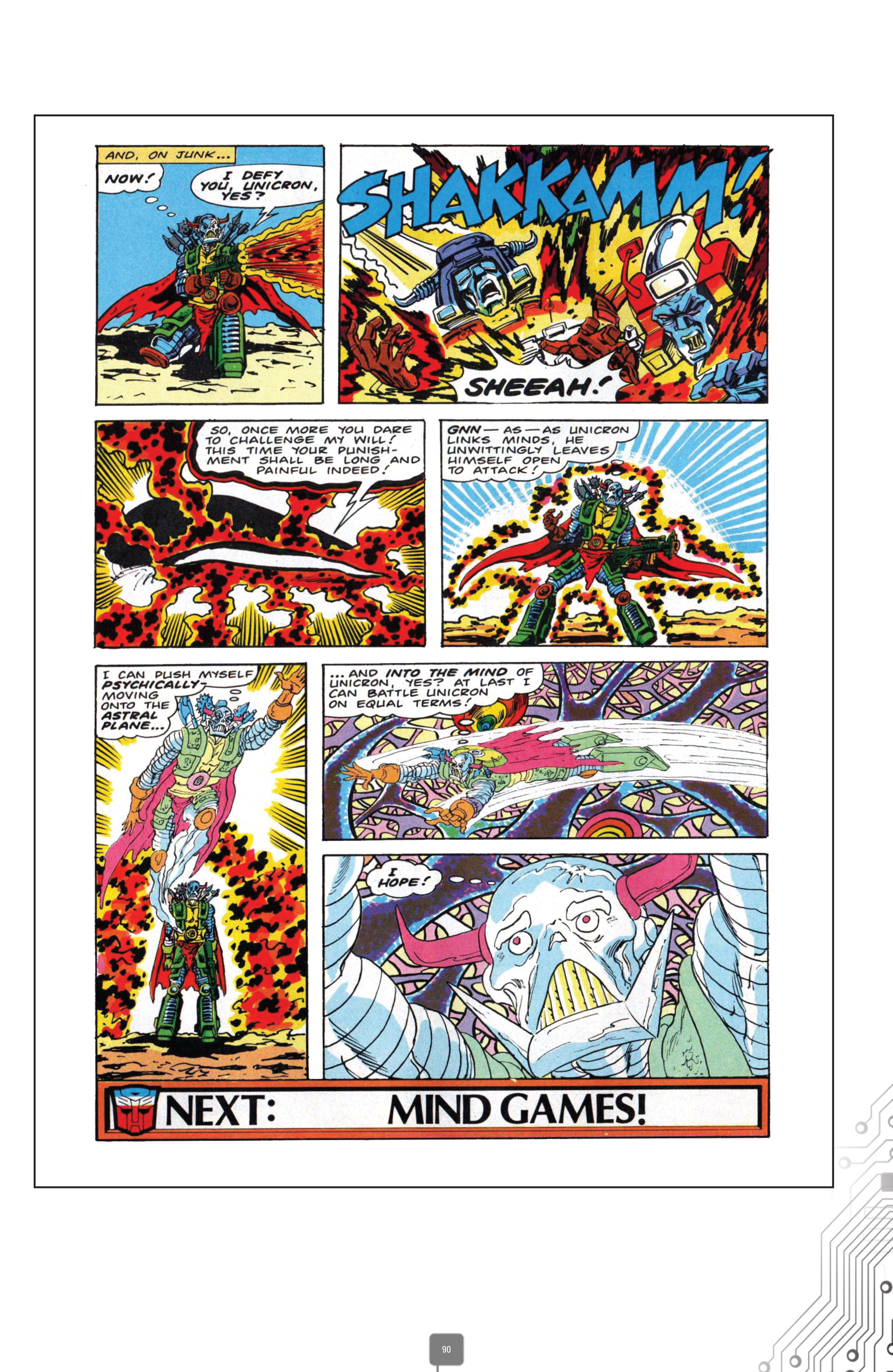 Read online The Transformers Classics UK comic -  Issue # TPB 5 - 91