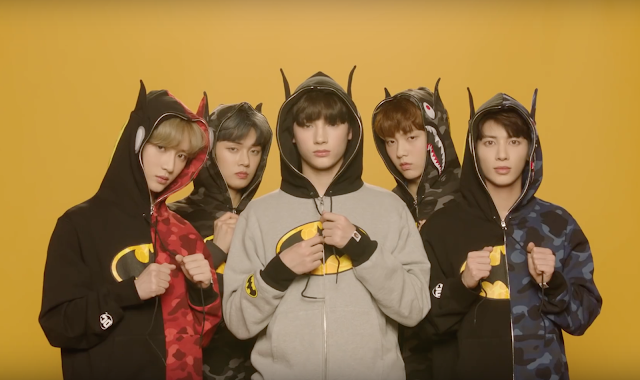 Txt batman hoodie Clearance