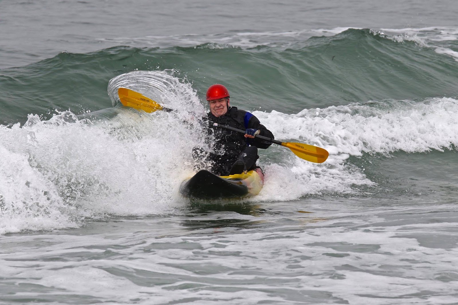 NORCAL YAK Kayak surfing fulfills a paddler's longtime dream