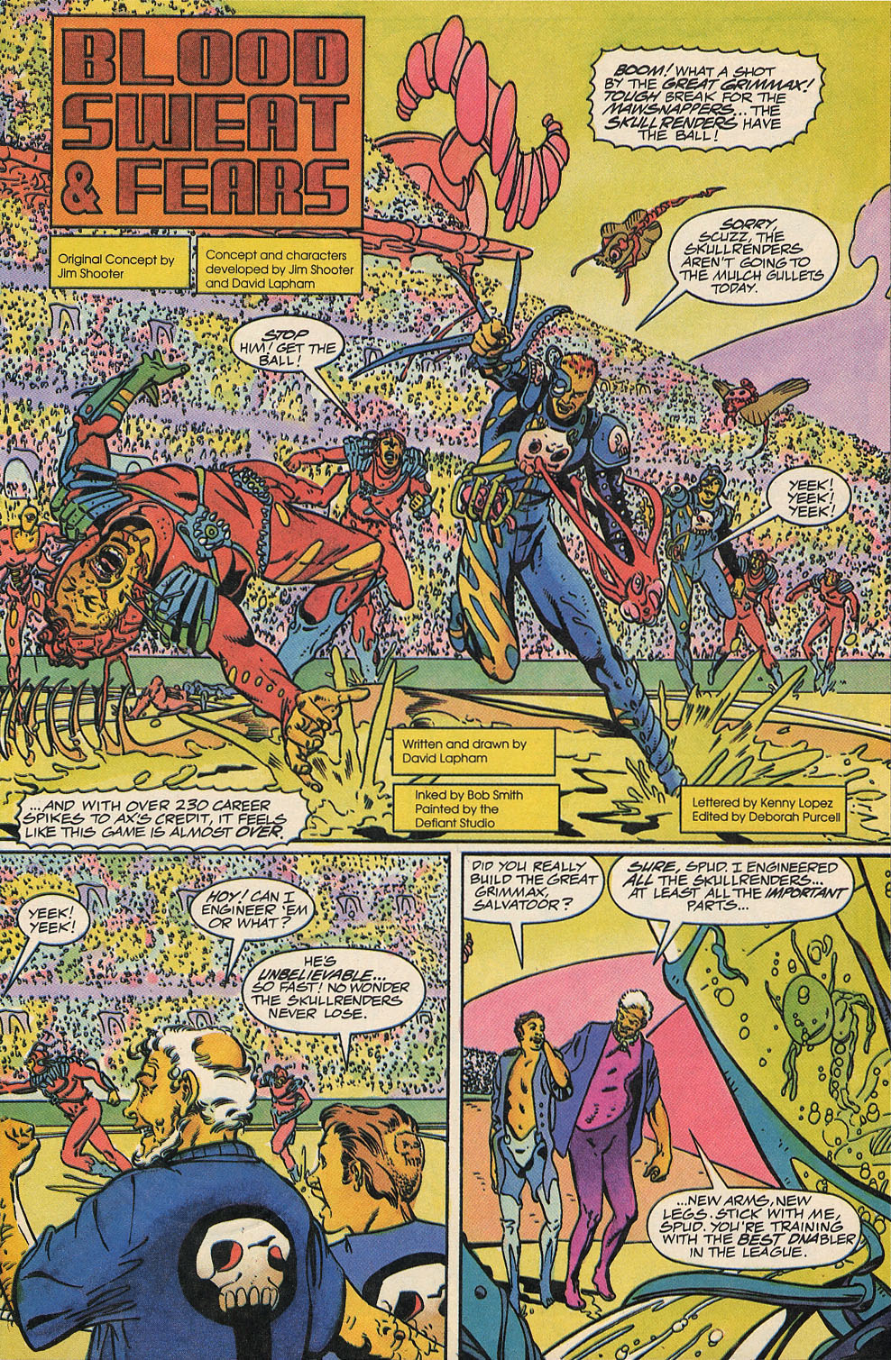 Read online Splatterball comic -  Issue # Full - 3