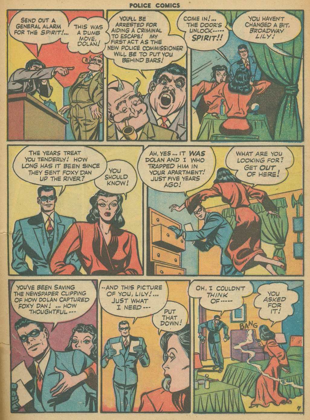 Read online Police Comics comic -  Issue #52 - 36