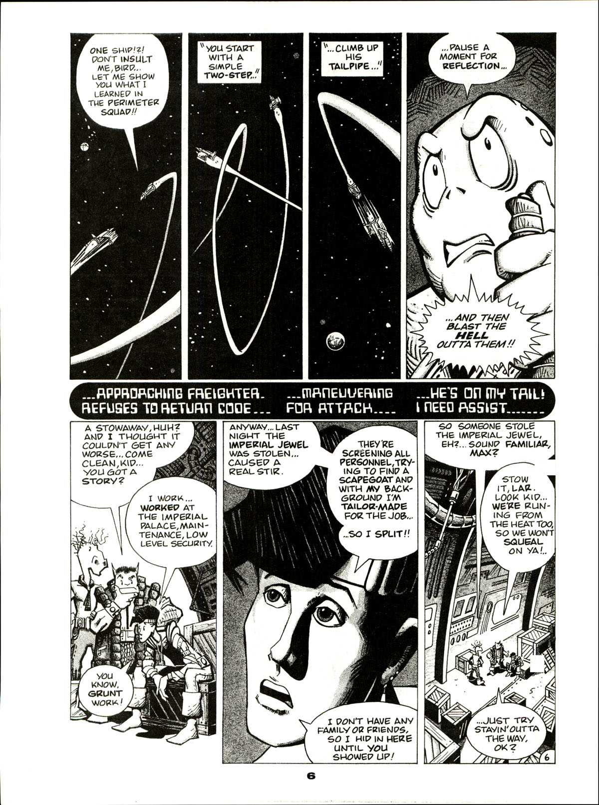 Read online Threat comic -  Issue #2 - 8