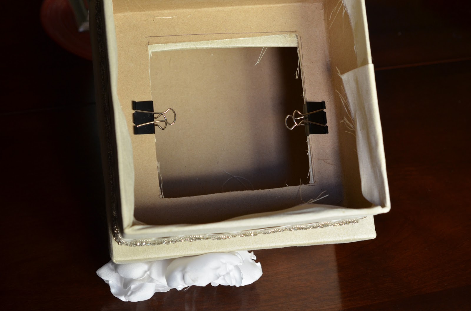 DIY Wedding Card Box Tutorial Andrea Lynn HANDMADE