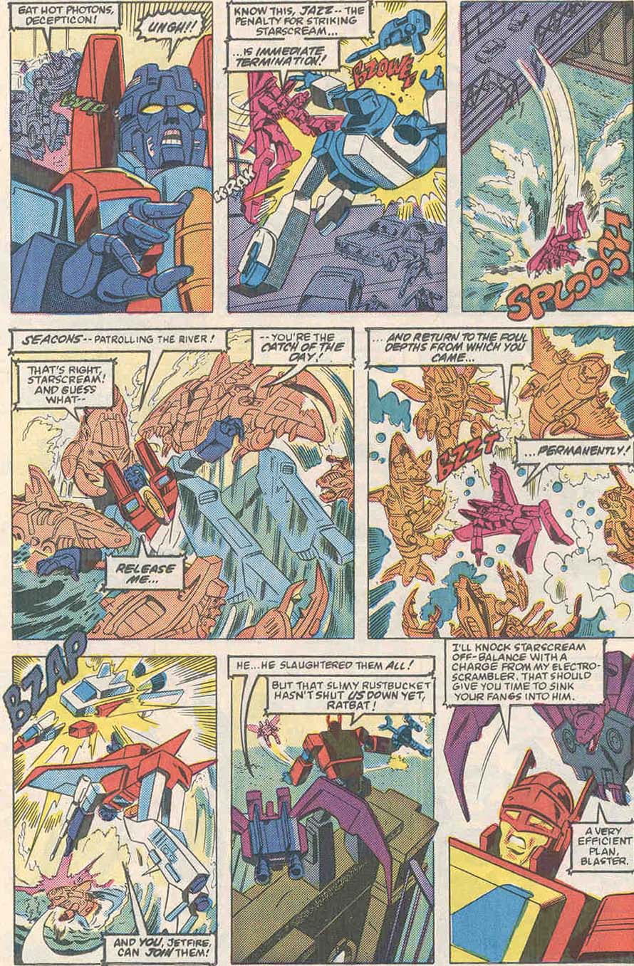 Read online The Transformers (1984) comic -  Issue #50 - 23