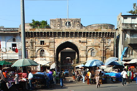 Gates of Ahmedabad - time-honored historical monuments, Gujarat
