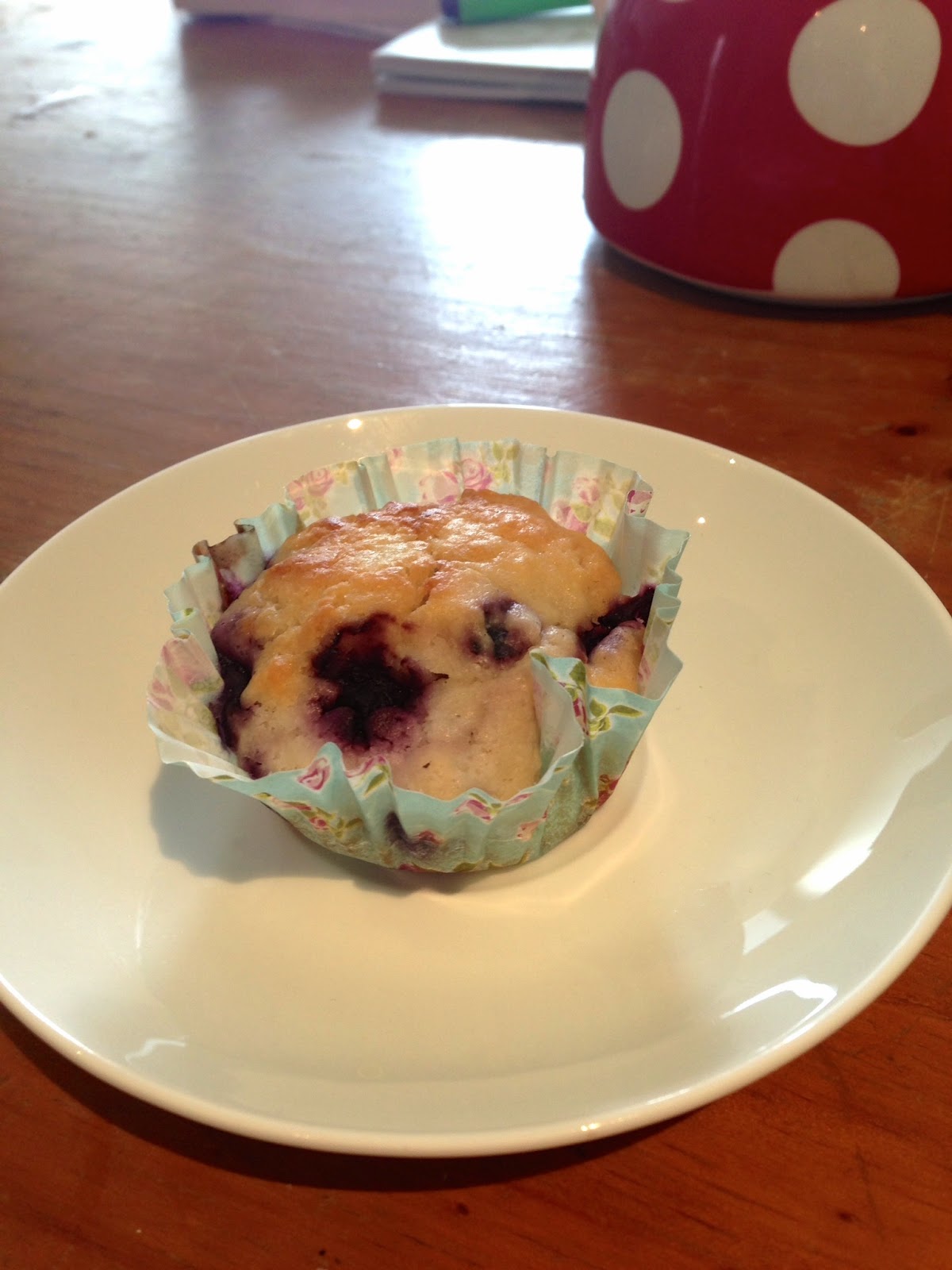 Mix & Fold Nigella Challenge Blueberry Muffins