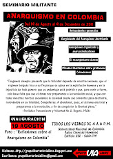 Seminario militante: Anarquismo en Colombia
