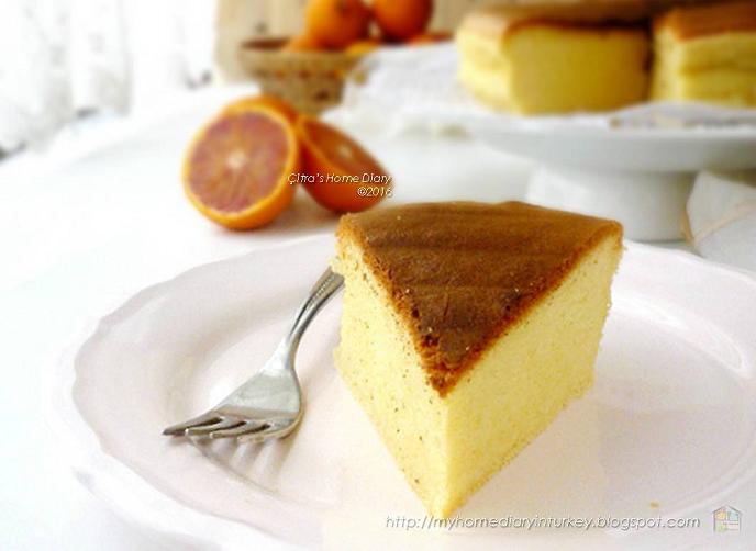 Orange Ogura Cake Orange Ogura Cake