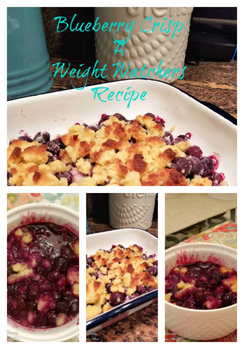 Adorned From Above Blueberry Crisp Weight Watchers Recipe