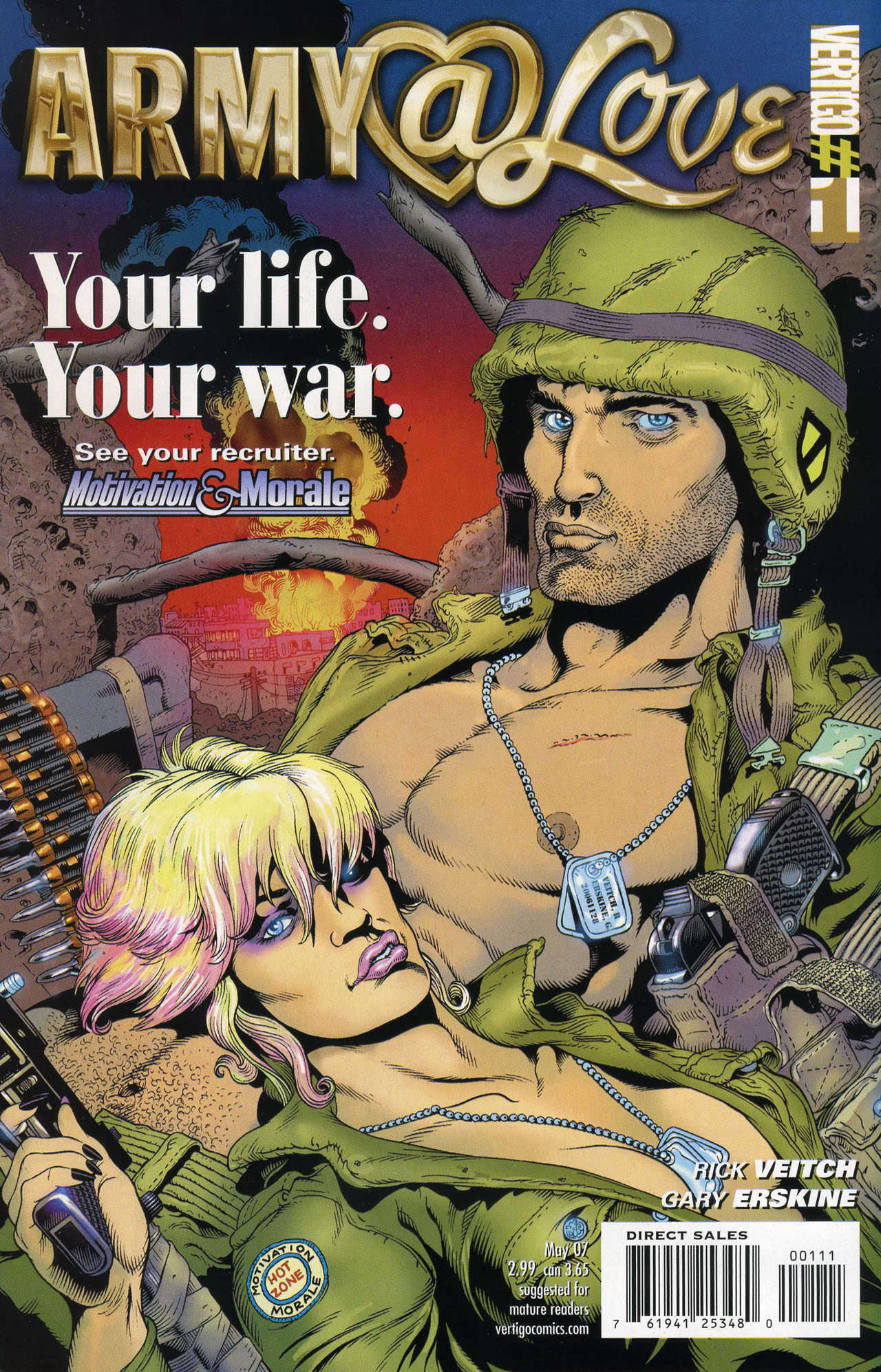 Read online Army @ Love comic -  Issue #1 - 1