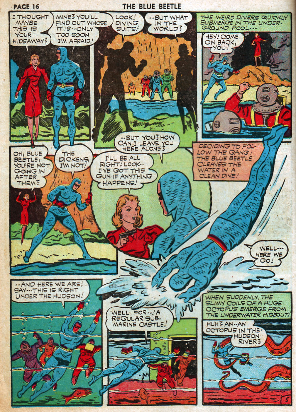 Read online The Blue Beetle comic -  Issue #11 - 18