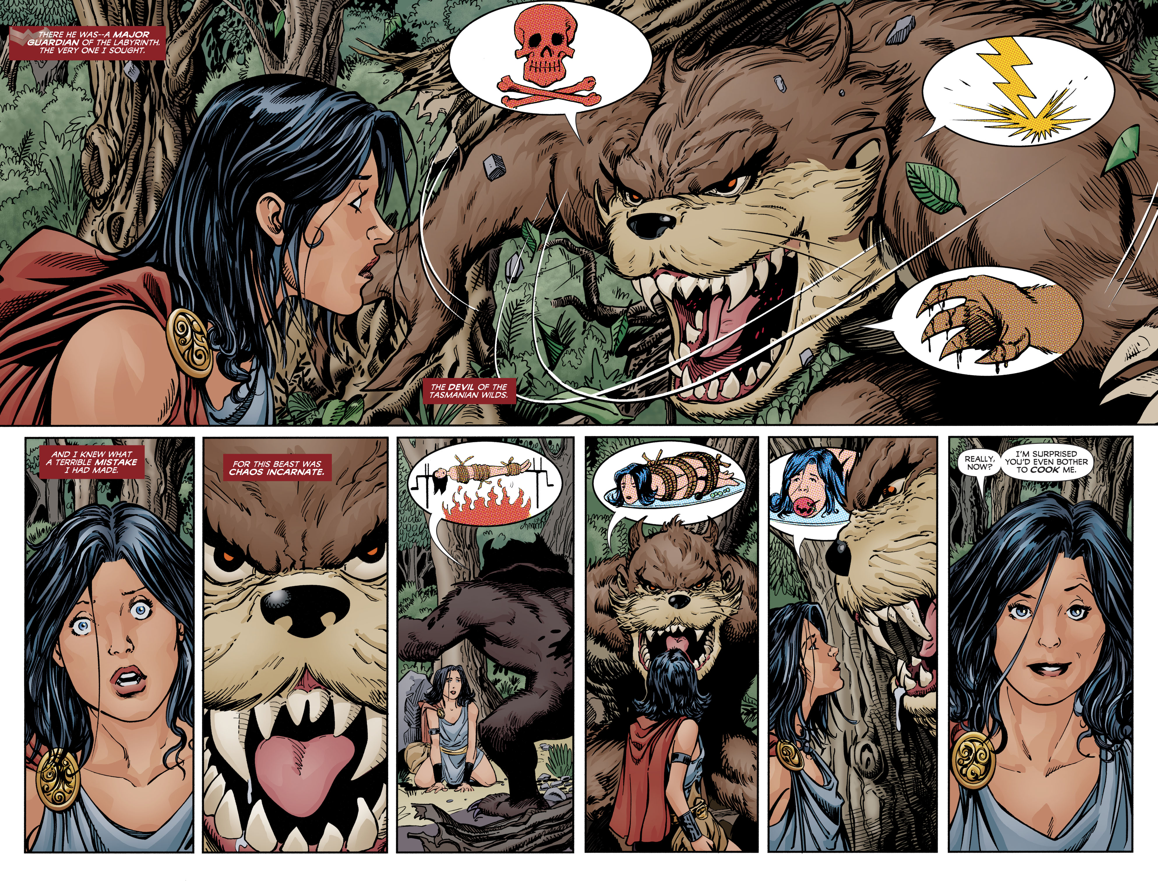 Read online Wonder Woman/Tasmanian Devil Special comic -  Issue # Full - 11
