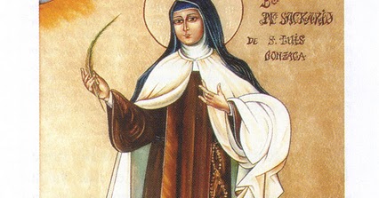 el blog del padre eduardo Beata María Sagrario de san Luis Gonzaga (16