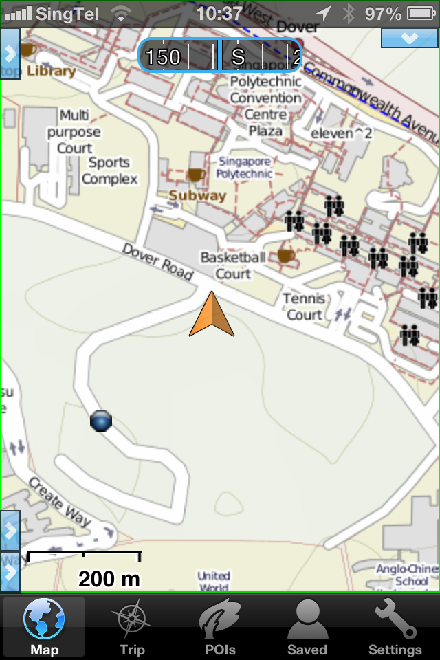Adventure Nomad MotionX GPS vs. Gaia GPS