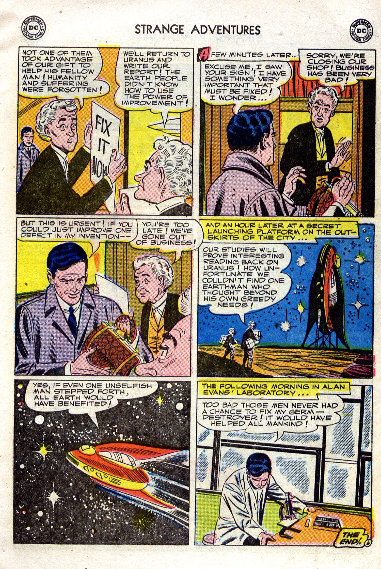 Read online Strange Adventures (1950) comic -  Issue #24 - 23