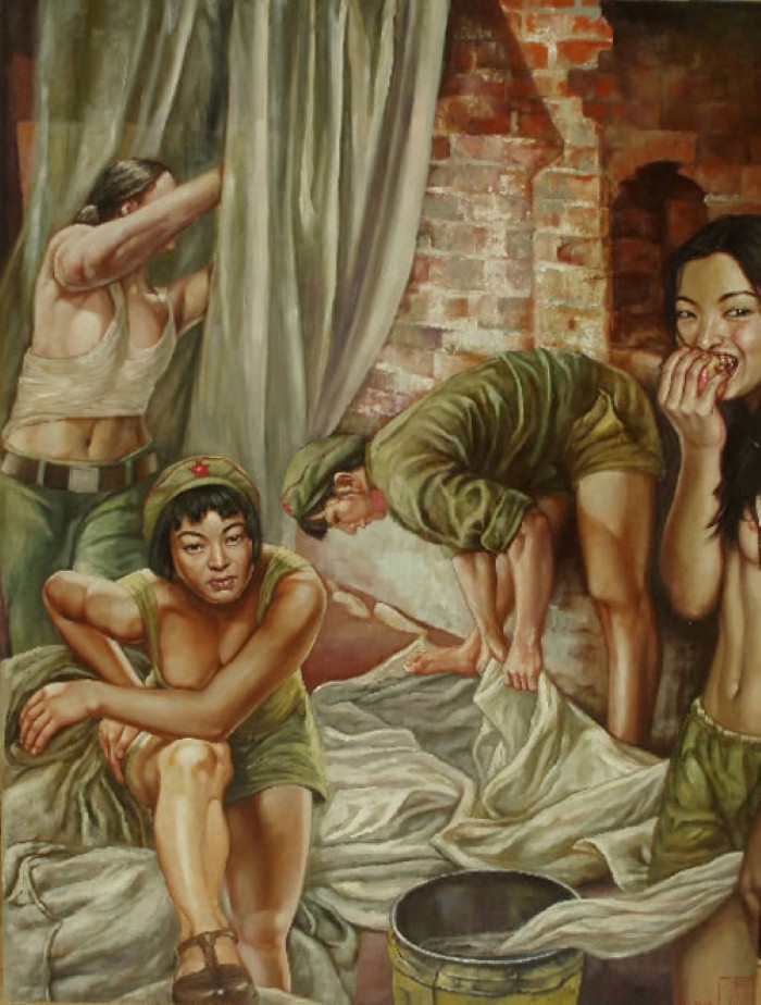 Девушки из Народно-освободительной армии. Hu Ming 13