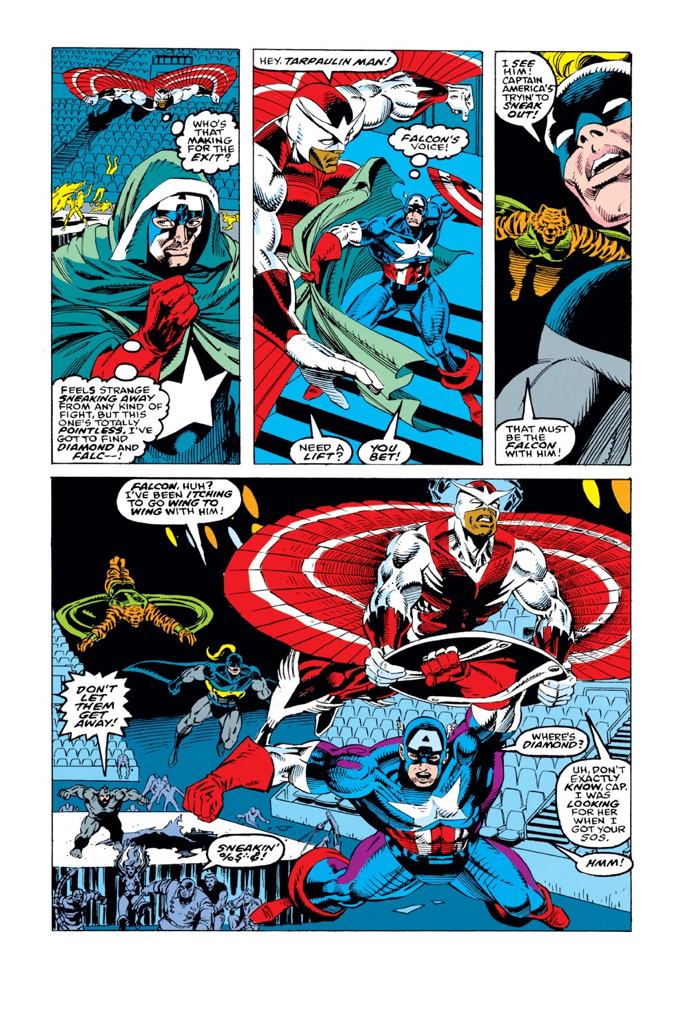 Read online Captain America (1968) comic -  Issue #413 - 15