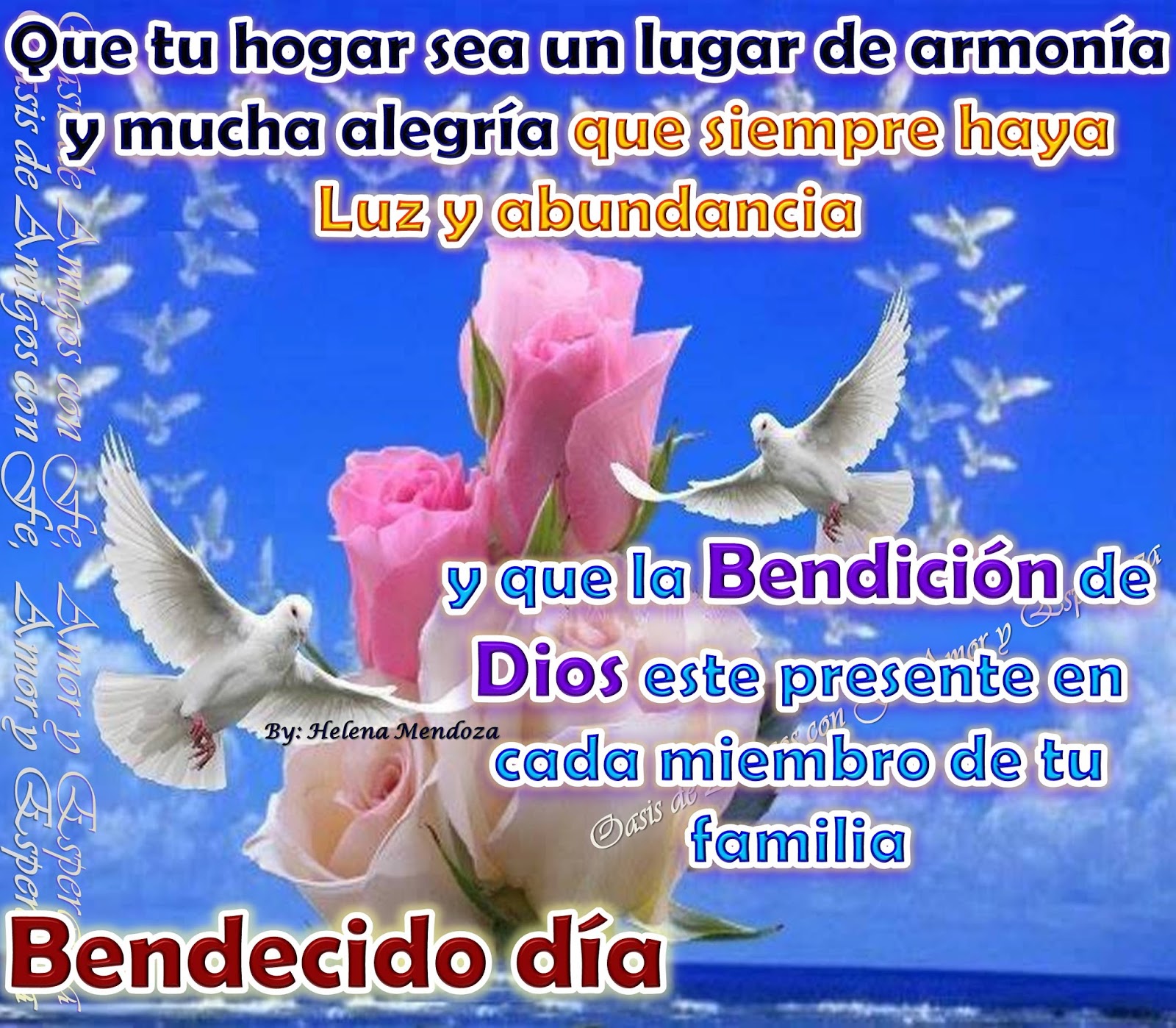 imagenes con bendiciones de dios para compartir y enviar