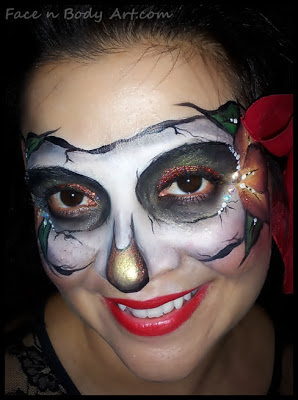 Shawna D. Make-up: Dia De Los Muertos Makeup