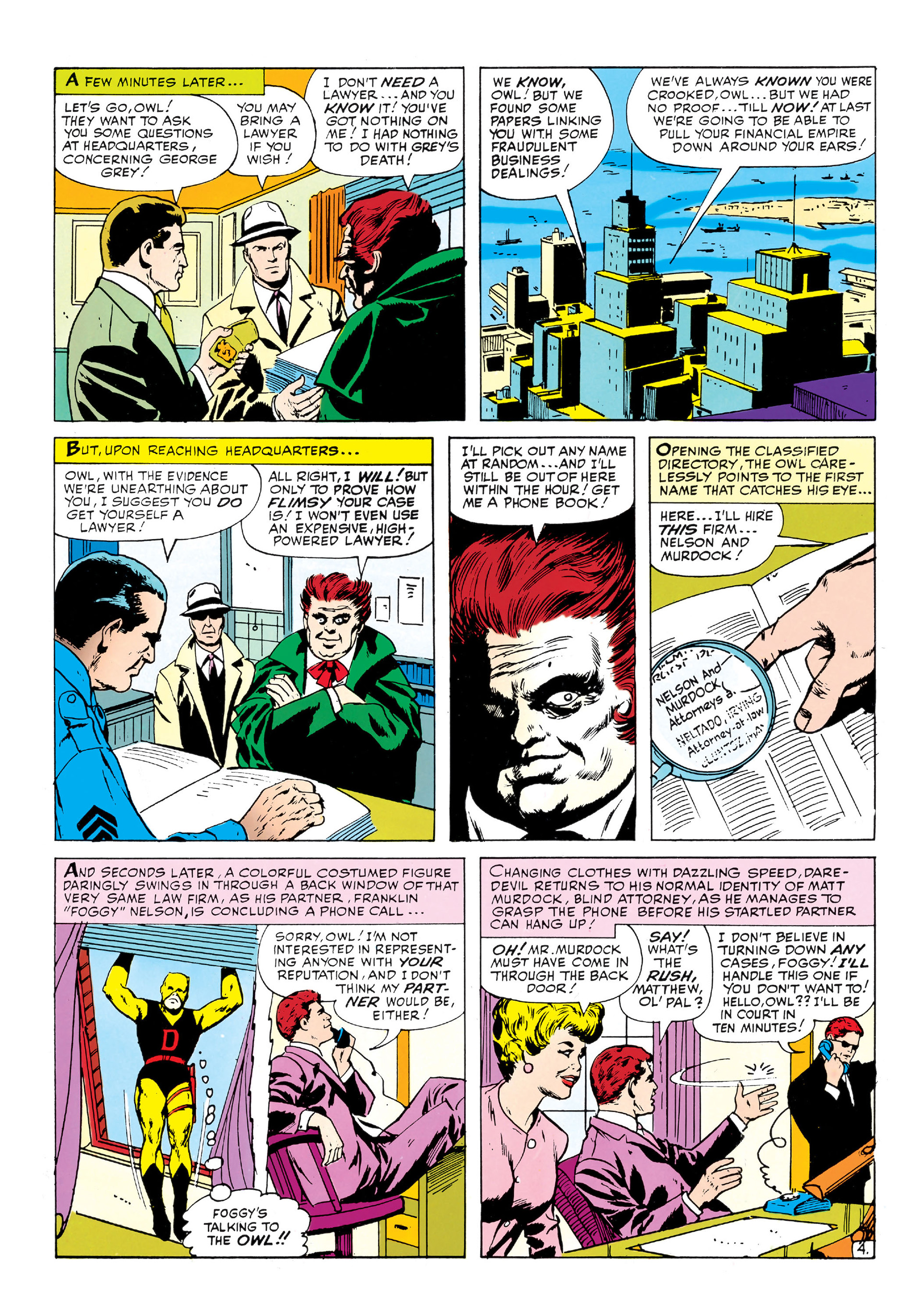 Read online Daredevil (1964) comic -  Issue #3 - 5